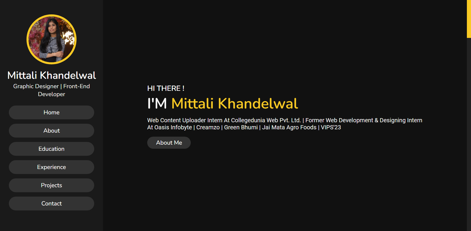 Portfolio Website-New